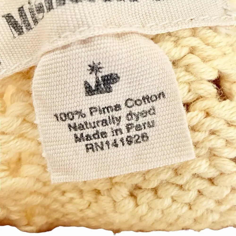 Misha & Puff Sea Urchin Knit Bloomers Diaper Cover Butter Yellow Size 18-24